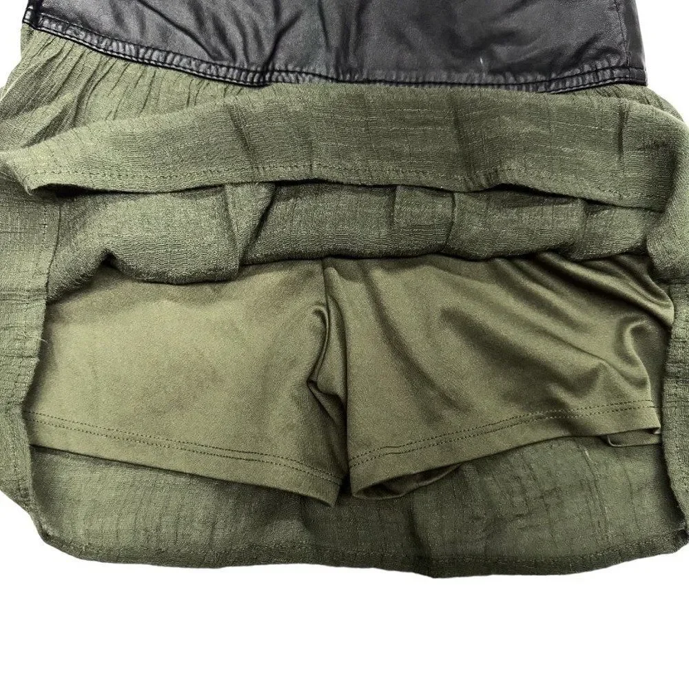 Amy Byer Olive Skort (M 10/12)
